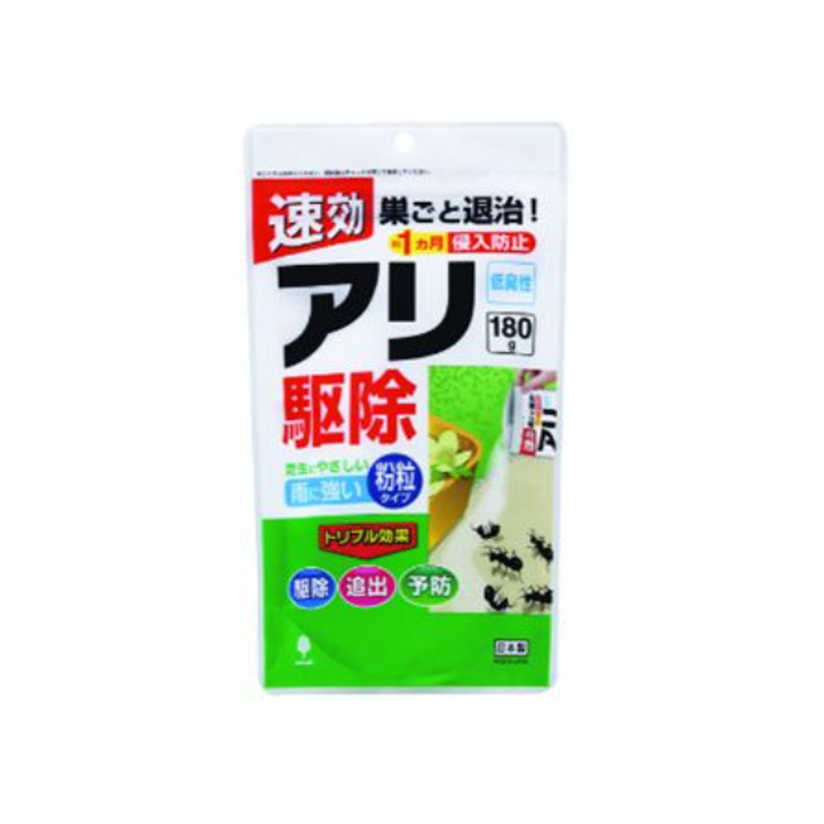 【夜の市★合算2千円超で送料無料対象】紀陽除虫菊 アリ 駆除 粉タイプ 180g