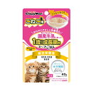 【送料込・まとめ買い×10個セット】ドギーマン キャティーマン ねこちゃんの国産牛乳を使った 1歳までの成長期用 スープごはん ささみ&まぐろ こねこ用 40g