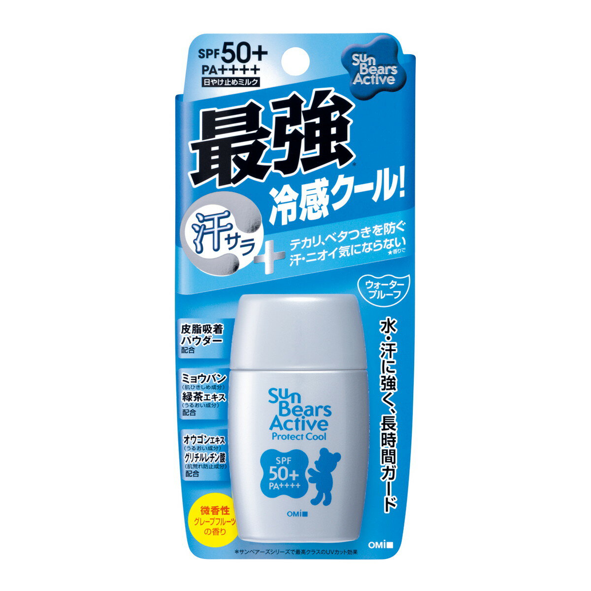 楽天姫路流通センター【令和・早い者勝ちセール】近江兄弟社 サンベアーズ アクティブ プロテクトクール 30g