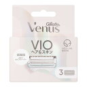 【送料込・まとめ買い×10点セット】P&G ジレット ヴィーナス VIOヘア＆スキン カミソリ 替刃3個入