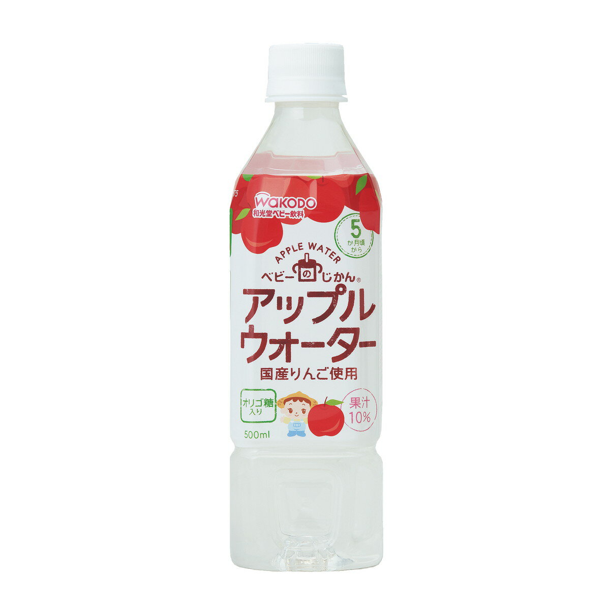 和光堂 ベビーのじかん アップルウォーター 500ml
