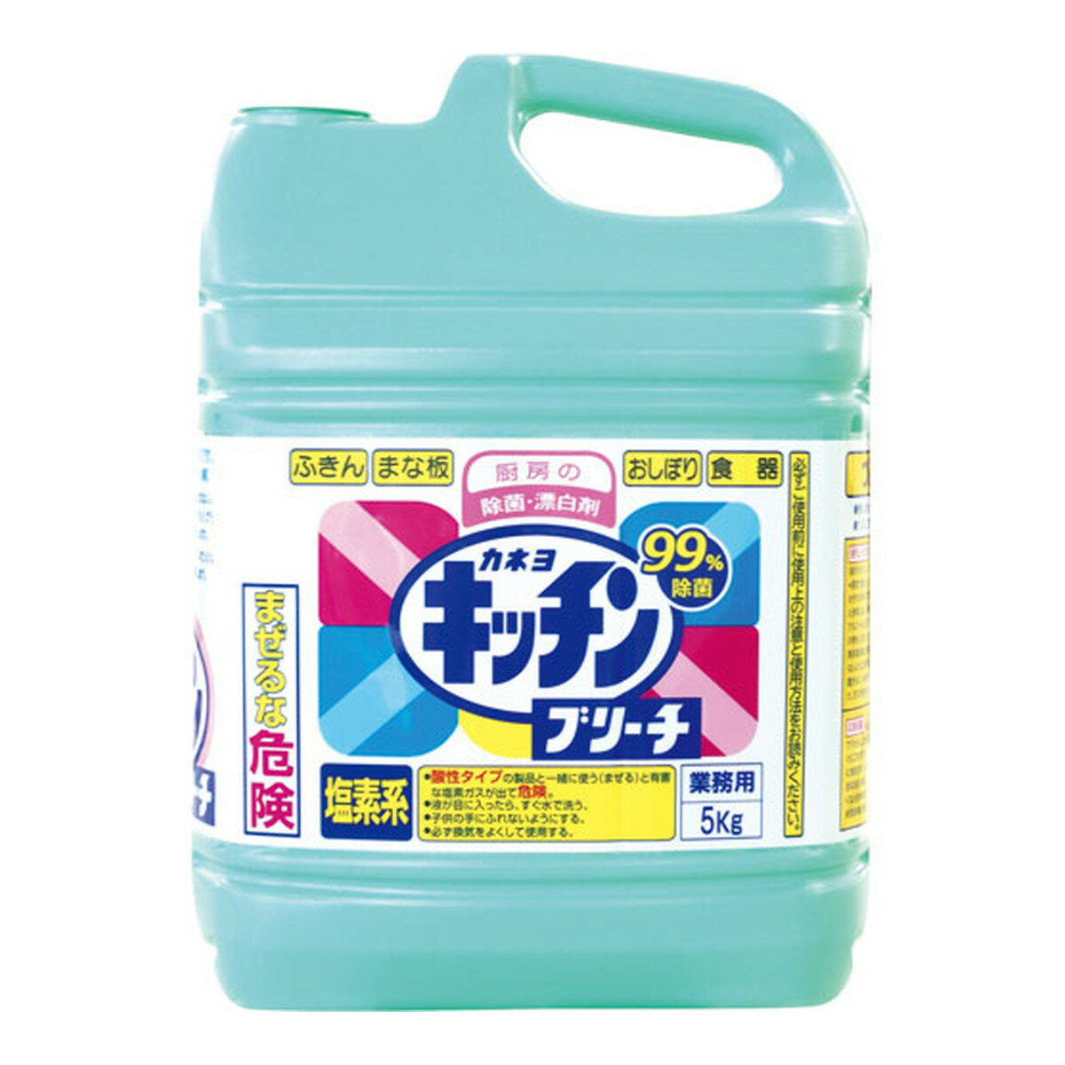 【送料込・まとめ買い×4点セット】カネヨ キッチンブリーチ 業務用 5kg