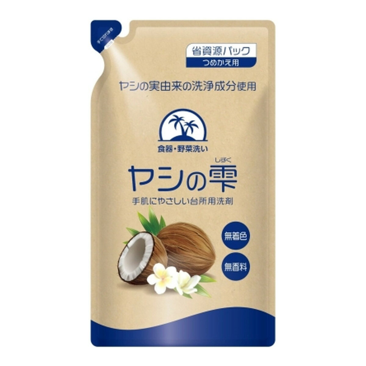 カネヨ石鹸 ヤシの雫 無香料 詰替 470ml