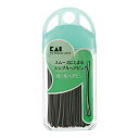 【夜の市★合算2千円超で送料無料対象】貝印 HA3005 H/G カールヘアピン 黒 ヘアアレンジ