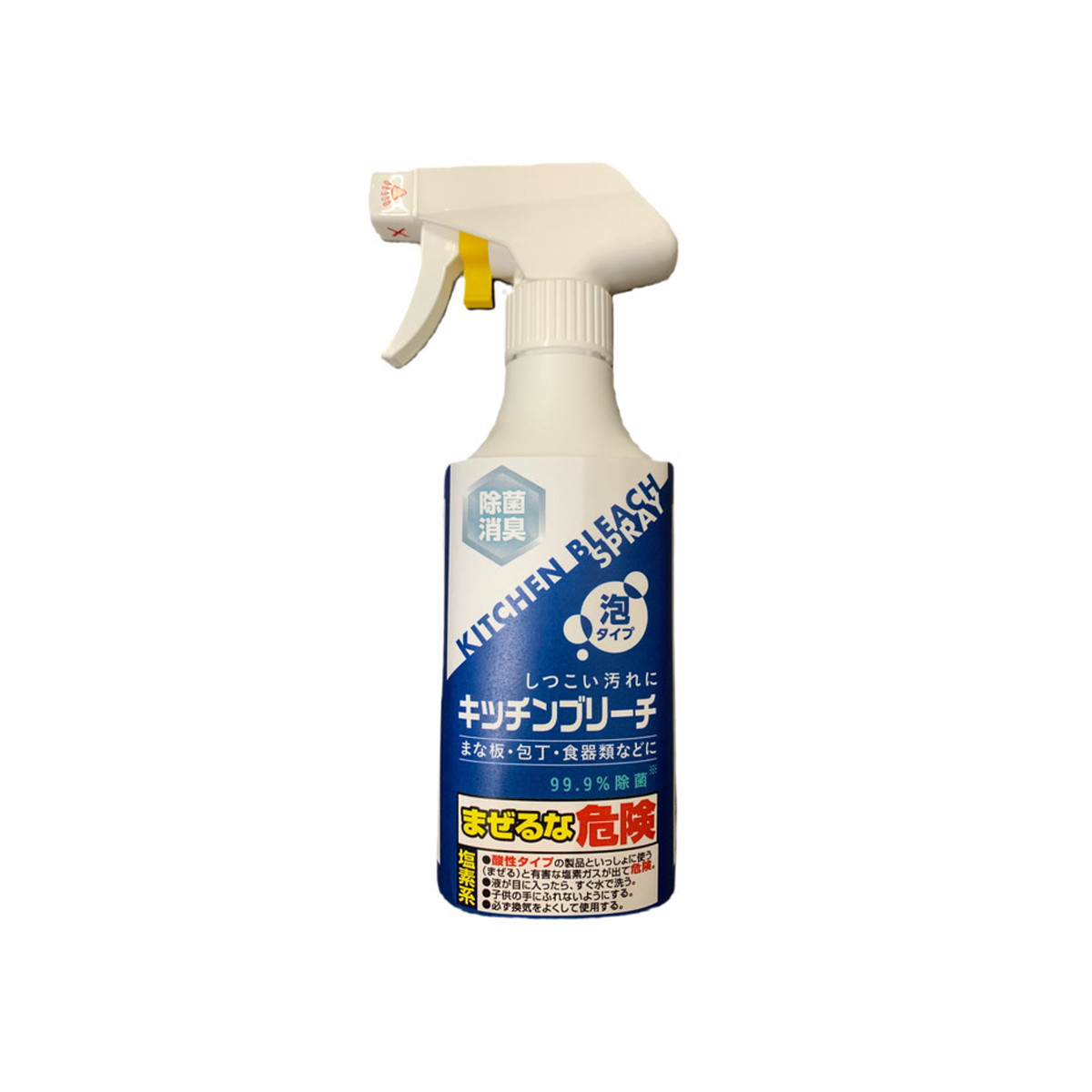 【令和・早い者勝ちセール】ロケット石鹸 キッチンブリーチ 泡スプレー 本体 400ml