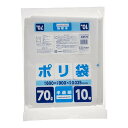 ジャパックス JNH74 ポリ袋 70L 半透明 10枚入(3)