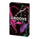 商品名：オカモト GROOVE グルーヴ 6個入 コンドーム内容量：6個JANコード：4547691806475発売元、製造元、輸入元又は販売元：オカモト株式会社原産国：日本区分：管理医療機器商品番号：101-4547691806475商品説明内側には密着ゼリー、外側には高潤滑ゼリーを配合。この2層のゼリーが新開発のグルーヴゼリー。新感覚グルーヴを体験ください。広告文責：アットライフ株式会社TEL 050-3196-1510 ※商品パッケージは変更の場合あり。メーカー欠品または完売の際、キャンセルをお願いすることがあります。ご了承ください。