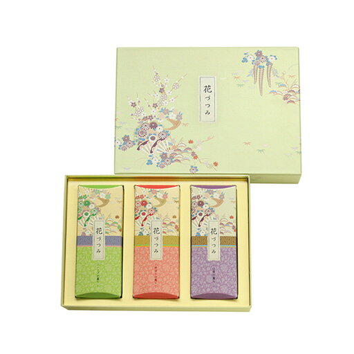 【送料込・まとめ買い×4点セット】日本香堂 花づつみ 進物 3種入 線香 【送料込・まとめ買い×4点セット】日本香堂 花づつみ 進物 3種入 線香