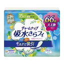 【送料込・まとめ買い×10個セット】ユニ・チャーム チャームナップ 吸水さらフィ 少量用 消臭 66枚(4)