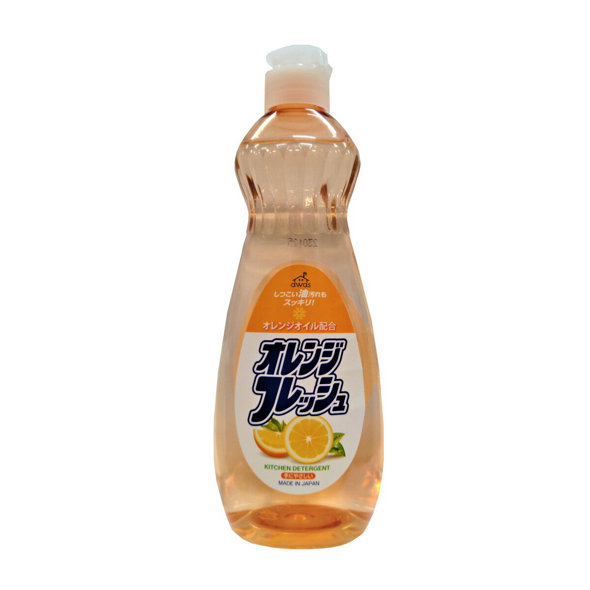 ロケット石鹸 オレンジフレッシュ 600ml 食器用洗剤