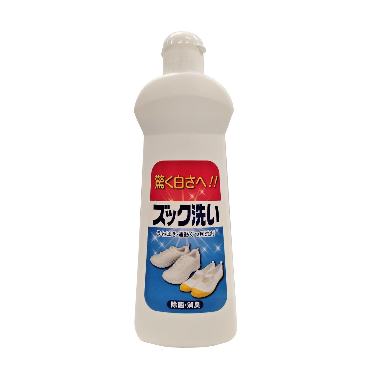 楽天姫路流通センター【令和・早い者勝ちセール】ロケット石鹸 ズック洗い洗剤 400g うわばき・運動靴用洗剤