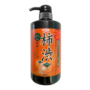 【今月のオススメ品】渋谷油脂 SOC 薬用 柿渋 ボディソープ 500ml 薬用デオドラント 【tr_1409】