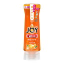 【送料込・まとめ買い×4点セット】P&G ジョイ JOY W除菌ジョイ コンパクト オレンジの香り 逆さボトル 290ml