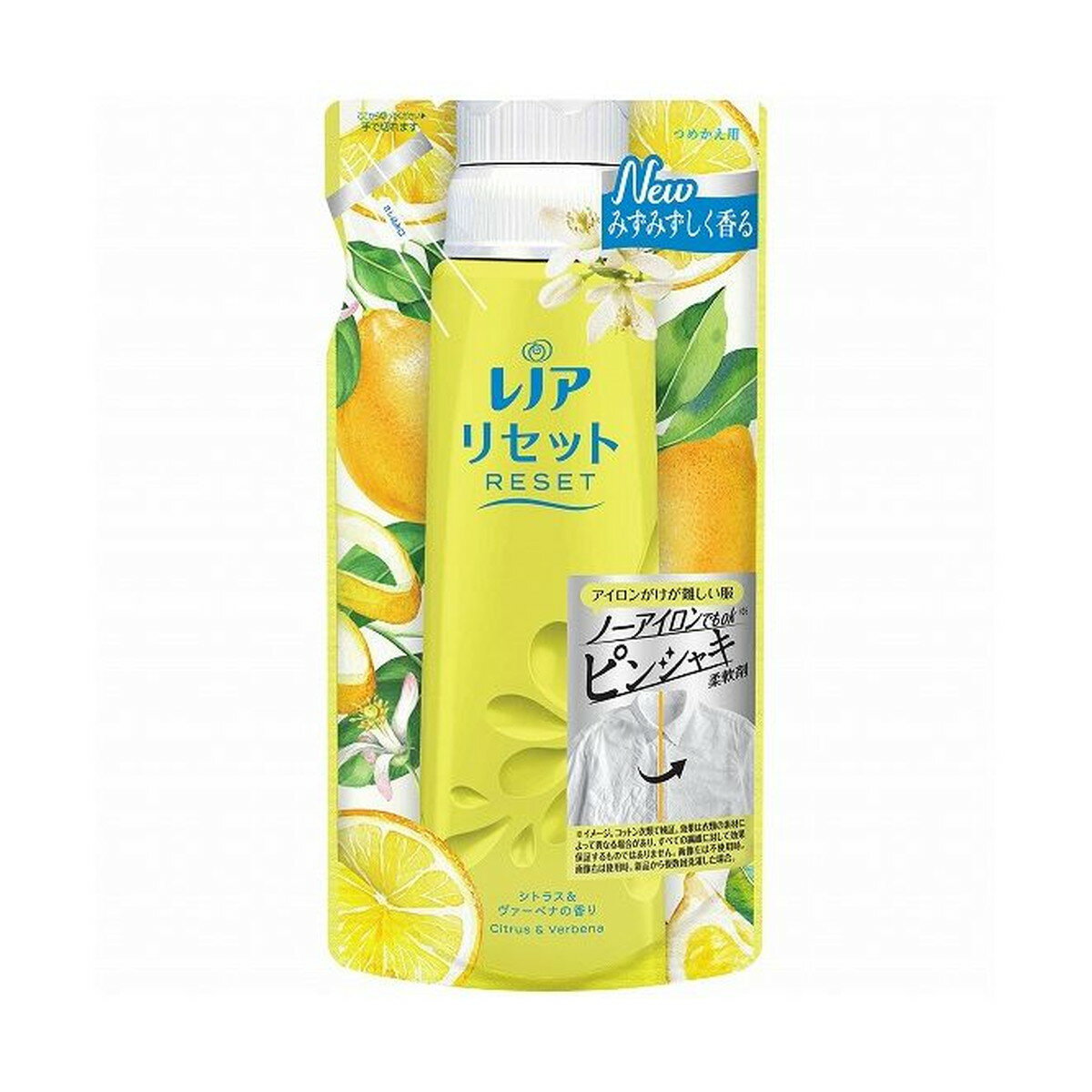 【令和・早い者勝ちセール】P&G レノア リセット シトラス&ヴァーベナの香り つめかえ用 480ml 柔軟剤のサムネイル