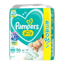 【令和・早い者勝ちセール】P&G パンパース さらさらケア テープ ウルトラジャンボ 新生児 96枚 男女共用 紙おむつ