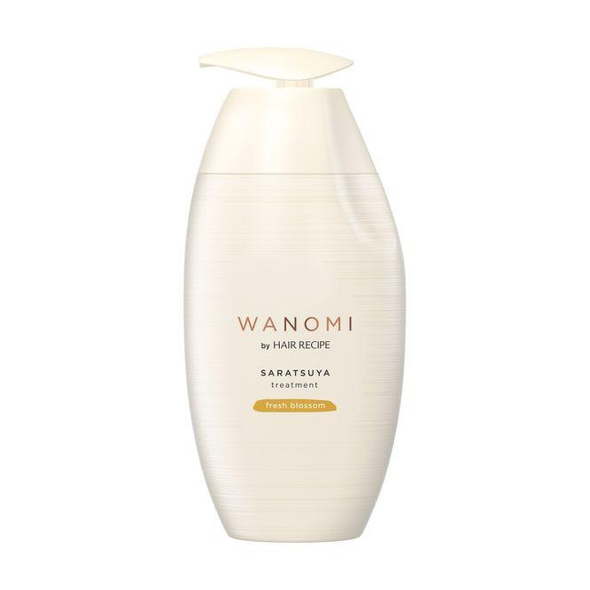 【送料込・まとめ買い×2点セット】P&G WANOMI 和の実 by ヘアレシピ さらつや トリートメント ポンプ 350g　本体（4987176147899）※パッケージ変更の場合あり