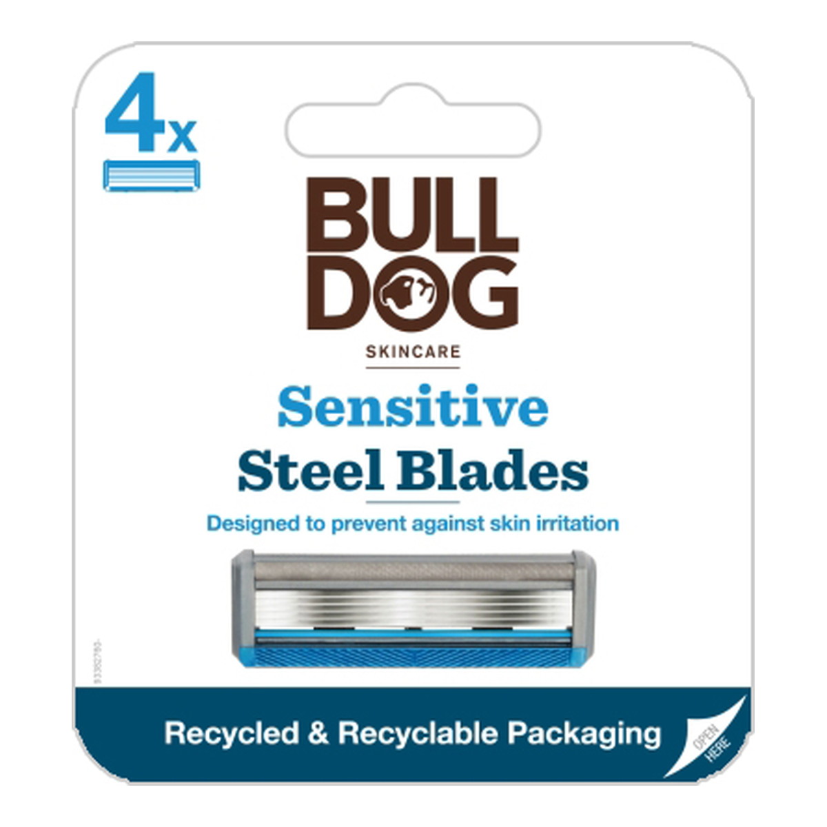 【送料込・まとめ買い×2点セット】ブルドッグ センシティブ 替刃 4コ入
