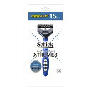 【送料込・まとめ買い×4点セット】シック・ジャパン schick シック エクストリーム3 大容量パック 15本入 カミソリ