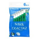 【送料込・まとめ買い×12個セット】シック エグザクタ2 6本入 メンズ剃刀