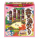 商品名：アース製薬 露天湯めぐり 15包入 薬用入浴剤内容量：15包入JANコード：4901080309310発売元、製造元、輸入元又は販売元：アース製薬株式会社原産国：中華人民共和国区分：医薬部外品商品番号：101-4901080309310商品説明・大自然に囲まれた4種類の露天湯の気分が味わえます。・有効成分が温浴効果を高めて血行を促進し、身体を芯から温めます。・おうちでポカポカ温泉気分・薬用入浴剤・秋田乳頭の湯【香り】山里の花々の香り【お湯色】乳白色の秘湯（にごり）【販売名】乳白色の湯 EARTH nc・長野五色の湯【香り】深緑の樹々の香り【お湯色】乳緑色の秘湯（にごり）【販売名】乳緑色の湯 EARTH nc・群馬桜山の湯【香り】満開の花々の香り【お湯色】乳桜色の秘湯（にごり）【販売名】乳桜色の湯 EARTH k-ac・青森猿倉の湯【香り】清澄の峰々の香り【お湯色】乳青色の秘湯（にごり）【販売名】乳青色の湯 EARTH n-bc※本品は温泉を再現したものではありません。・Act For ECO・森林資源保全【医薬部外品】【効能】疲労回復、あせも、しっしん、にきび、ひび、あかぎれ、しもやけ、荒れ性、うちみ、くじき、肩のこり、神経痛、リウマチ、腰痛、冷え症、痔、産前産後の冷え症【内容量】秋田乳頭の湯30g×4包、長野五色の湯30g×4包、群馬桜山の湯30g×4包、青森猿倉の湯30g×3包広告文責：アットライフ株式会社TEL 050-3196-1510 ※商品パッケージは変更の場合あり。メーカー欠品または完売の際、キャンセルをお願いすることがあります。ご了承ください。