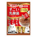 【夜の市★合算2千円超で送料無料対象】いなばペットフード チャオ CIAO すごい乳酸菌 クランキー チキン味 22g×5袋入