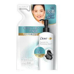 【送料込・まとめ買い×6点セット】ユニリーバ ダヴ DOVE 吸着毛穴ケア 洗顔ジェル つめかえ用 140ml