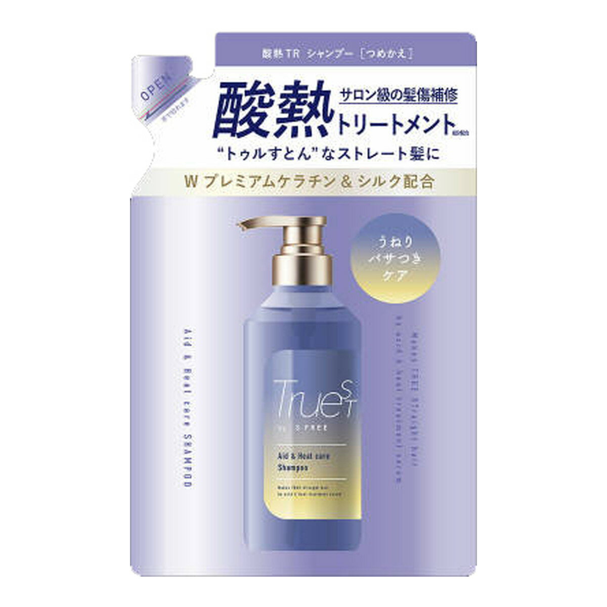 コスメテックスローランド トゥルースト バイエスフリー 酸熱TR シャンプー つめかえ用 400ml ヘアリペアメントシャンプー