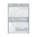 【送料込・まとめ買い×4点セット】アイリスオーヤマ DAILY FIT MASK デイリーフィットマスク 立体 ふつうサイズ 7枚 ホワイト RK-F7SW(4)