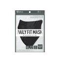 DAILY FIT MASK デイリーフィットマスク 立体 ふつうサイズ 5枚 ブラック RK-F5SBK