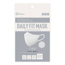 アイリスオーヤマ DAILY FIT MASK デイリーフィットマスク 立体 ふつうサイズ 30枚 ホワイト RK-F30SW 個別包装