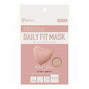 【最大半額!令和セール】アイリスオーヤマ DAILY FIT MASK デイリーフィットマスク 立体 ふつうサイズ 30枚 ピンクベージュ RK-F30SPB ...