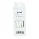 【送料込・まとめ買い×250個セット】コロンブス SNEAKER CARE Re-SHOE LACES 100センチ ホワイト 1足分 2本入り 靴ひも