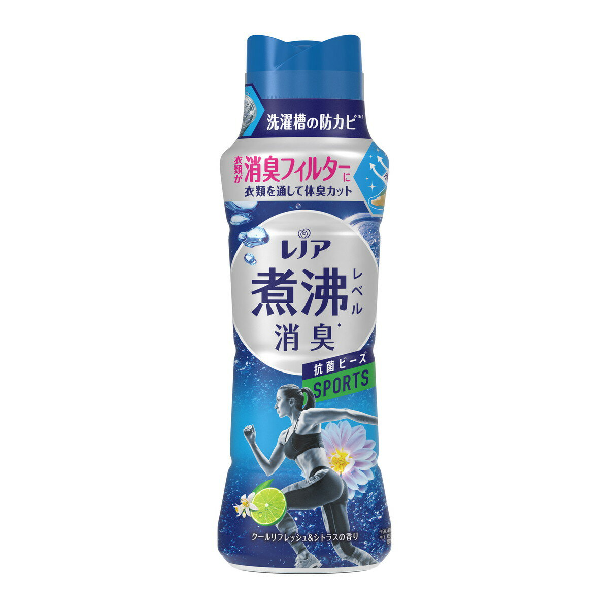 商品名：P&G レノア 煮沸レベル消臭 抗菌ビーズ スポーツ クールリフレッシュ&シトラスの香り 本体 420ml内容量：420mlJANコード：4987176178787発売元、製造元、輸入元又は販売元：P＆Gジャパン合同会社原産国：中国...