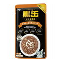 【夜の市★合算2千円超で送料無料対象】アイシア AIXIA 黒缶 総合栄養食 ささみ入り まぐろとかつお ゼリータイプ 70g