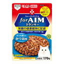 【夜の市★合算2千円超で送料無料対象】いなばペットフード チャオ CIAO for AIM クランキー かつお節入り かつお味 170g