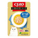 【夜の市★合算2千円超で送料無料対象】いなばペットフード いなば CIAO チャオ こだわり だしスープ かつお ほたて貝柱・ささみ入り 30g キャットフード