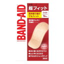 【送料込・まとめ買い×8点セット】BAND-AID バンドエイド 超フィット ワイド 16枚入