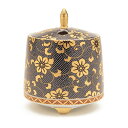 【送料込・まとめ買い×10個セット】日本香堂 九谷焼 青粒 切立型 金山 香炉