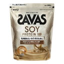 【送料込・まとめ買い×6点セット】明治 ザバス ソイプロテイン100 カフェラテ風味 900g(4)