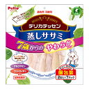 【送料込 まとめ買い×3個セット】ペティオ デリカテッセン 蒸しササミ 7歳からのやわらかタイプ 健康ケア 2本入×7パック