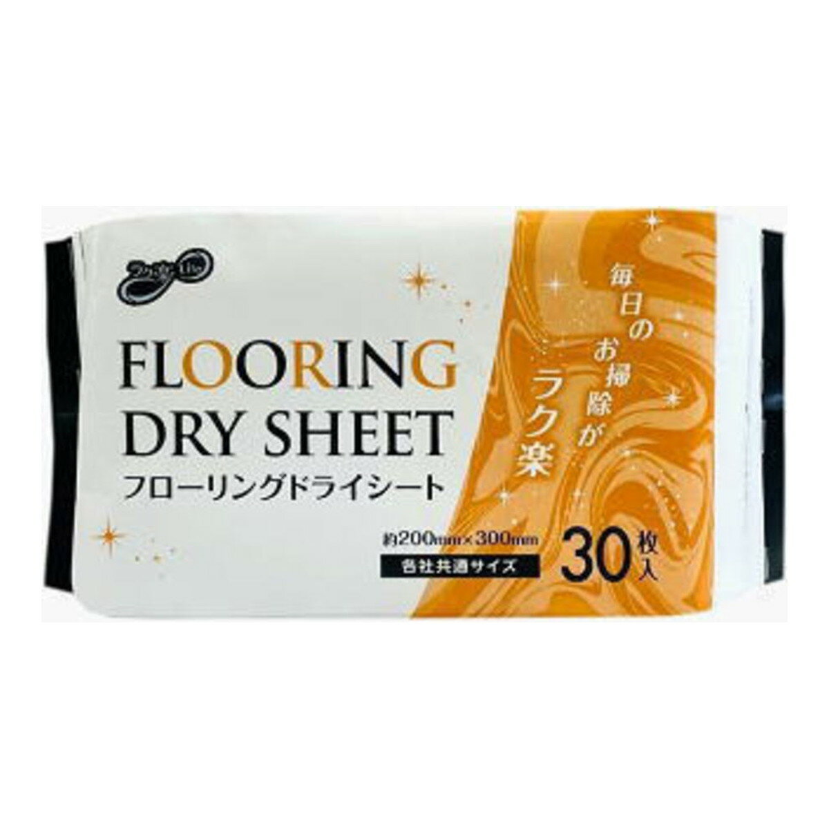 【令和・早い者勝ちセール】昭和紙工 ラク楽LIFE フローリング ドライシート 30枚入 各社共通サイズ