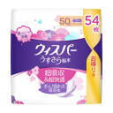 【令和・早い者勝ちセール】P&G ウィスパー うすさら吸水 50cc 54枚入 尿漏れパッド