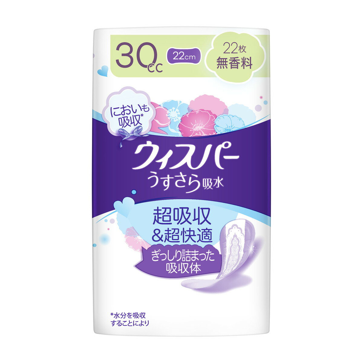 P&G ウィスパー うすさら吸水 30cc 無香...の商品画像