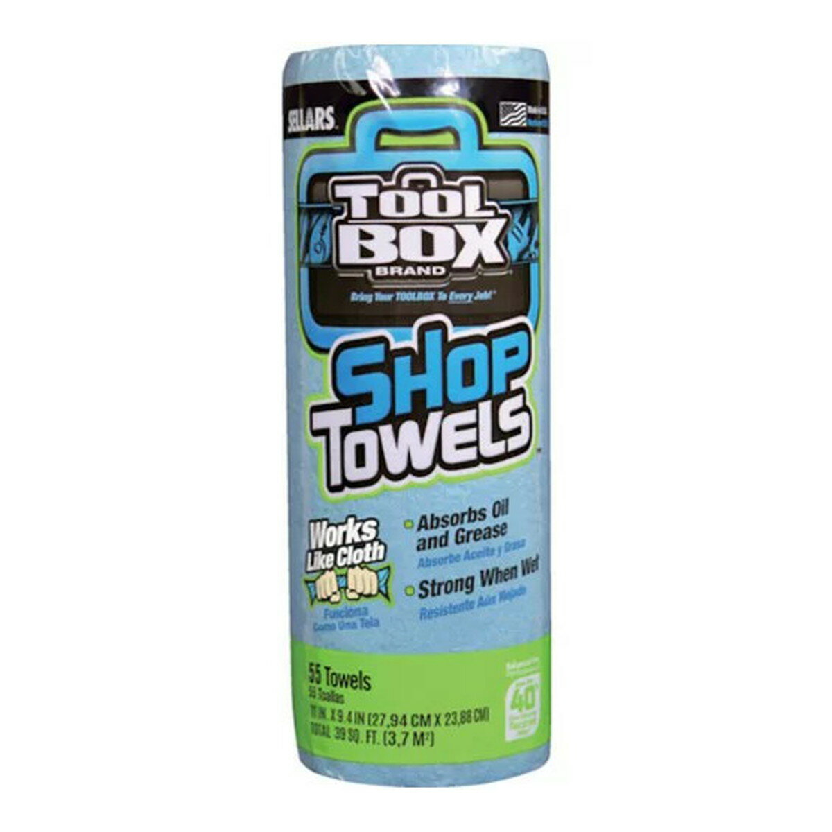 セラーズ TOOLBOX 54400 Shop Towels ショップタオル 55カット