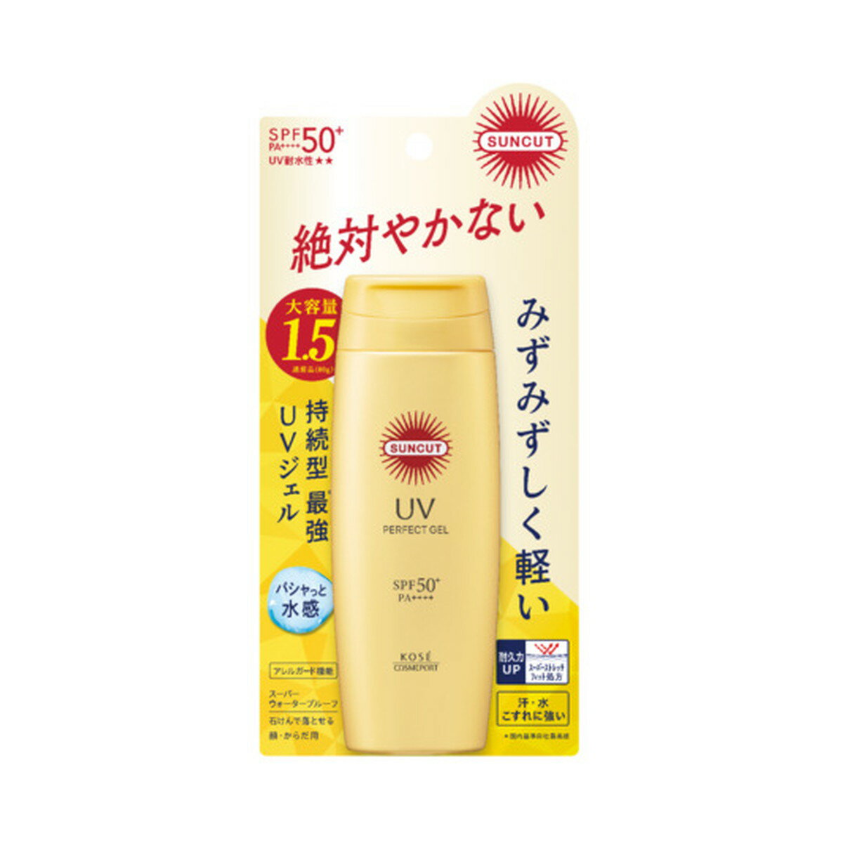 【送料込】 コーセーコスメポート サンカットR パーフェクト UV ジェル 120g SPF50+ PA++++ 1個