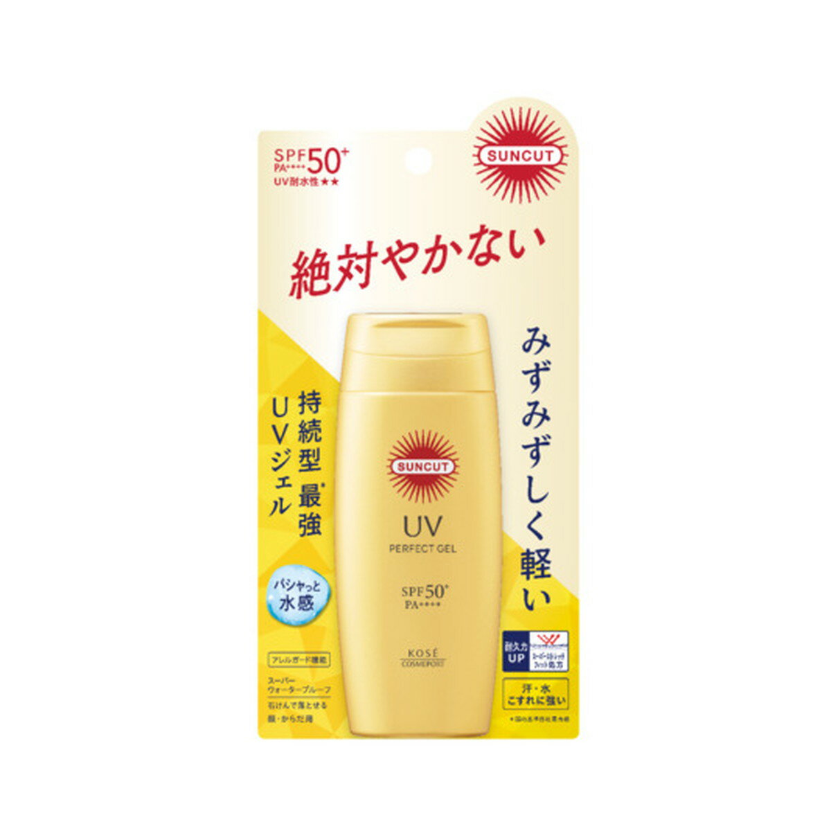 商品名：コーセーコスメポート サンカットR パーフェクト UV ジェル 80g SPF50+ PA++++内容量：80gJANコード：4971710577266発売元、製造元、輸入元又は販売元：コーセーコスメポート原産国：日本区分：化粧品商...