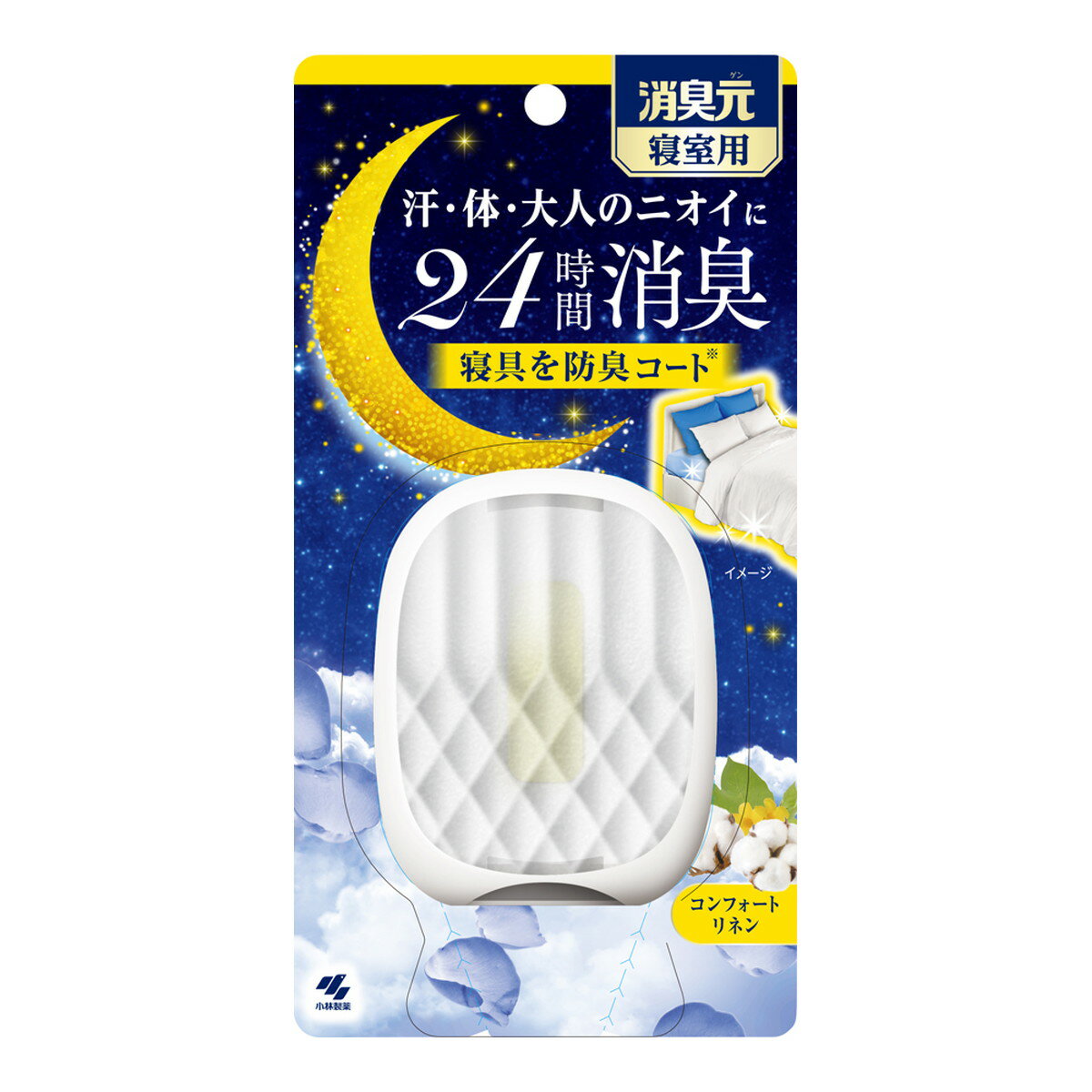 【送料込・まとめ買い×10個セット】小林製薬 消臭元 寝室用 コンフォートリネン 6ml