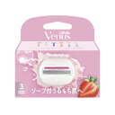 P&G ジレット ヴィーナス うるもち肌 イチゴ畑の香り 3B 替刃 3個入
