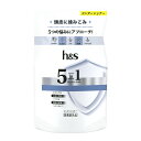 【送料込・まとめ買い×14個セット】P&G h&s エイチアンドエス 5in1 コンディショナー つめかえ 290g