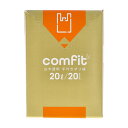 【夜の市★合算2千円超で送料無料対象】ジャパックス MUT 20 comfit 白半透明 手付き ポリ袋 20L 20枚 ゴミ袋